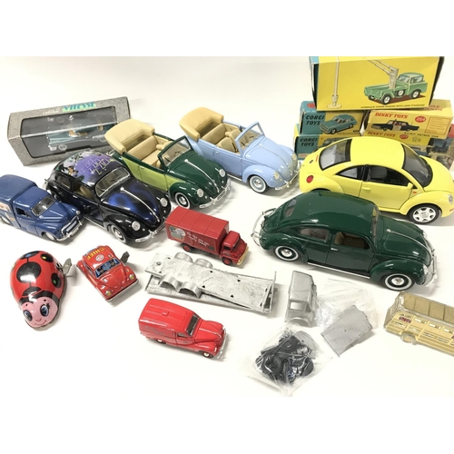 268 - A Collection of Boxed And Loose Diecast Including Tin Plate. Boxed Dinky and Corgi Toys. All Have Fa... 