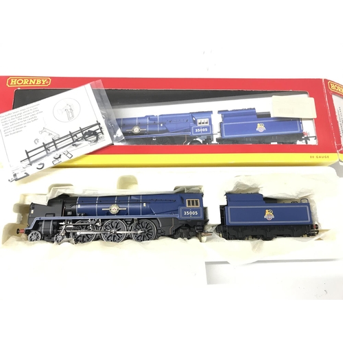 287 - A Boxed Hornby 00 Gauge BR 4-6-2 Canadian Pacific Merchant Navy Class #R2171 No Reserve.