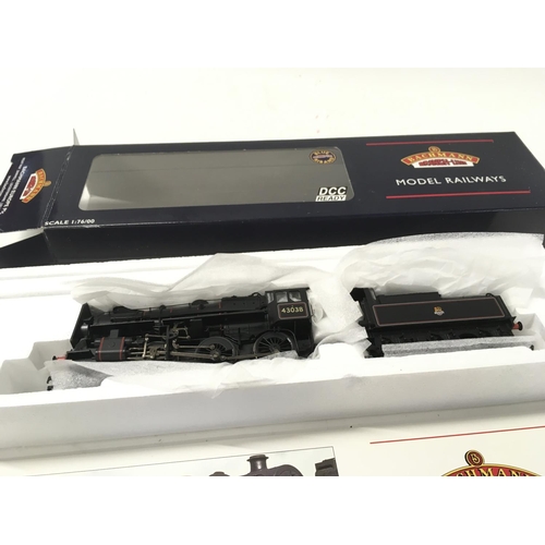 298 - A boxed model 00 gauge locomotive by Bachman. No. 32.578. Inattentive class 4 2.6.0. 43038. BR lined... 