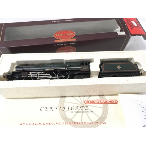 311 - A boxed 00 gauge Top Link model locomotive from Hornby R.2070. BR 4.6.2. Princess Class. Princess Lo... 