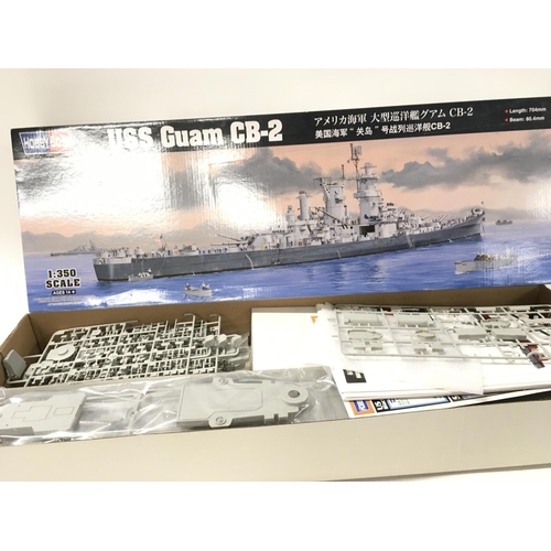 326 - 3x boxed model warship kits including Battleship USS WISCONSIN BB64 by Modelcraft. Startedâ¦. Battl... 