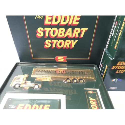 341 - A collection of 10 boxed Corgi diecast model commercial vehicles all themed Eddie Stobart. Includes ... 