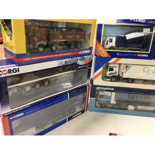 370 - A collection in excess of 15 boxed model diecast vehicles mainly commercial. Manufacturers include C... 