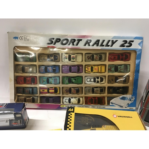 372 - An assorted collection of model cars from several different manufacturers including Trofeu..Solido..... 