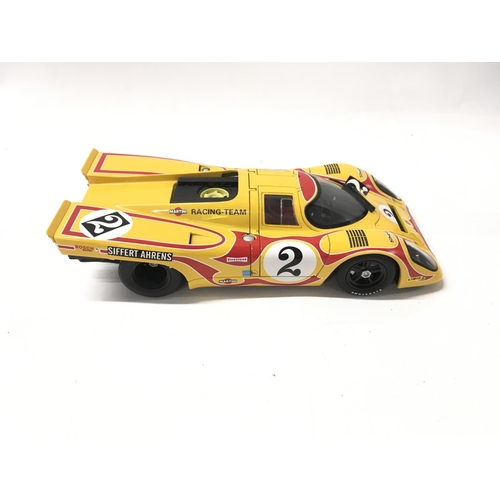 373 - 2x Autoart motorsport models includes boxed Bentley Speed 8 Le Mans 2003 with green livery.. Also un... 