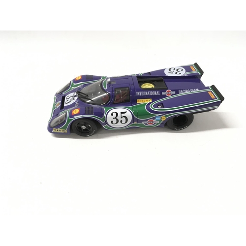 382 - Unboxed Autoart 1:18 Porsche 917K International Martini and Russo Racing Team Watkins Glen 1970. No.... 