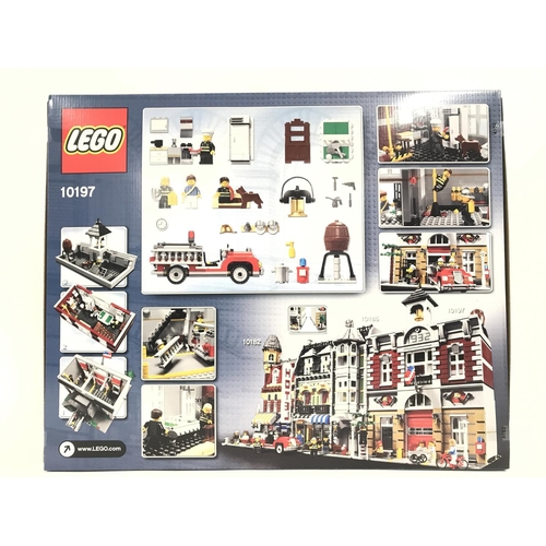 406 - A Boxed And Sealed Lego Fire Brigade Set #10197.