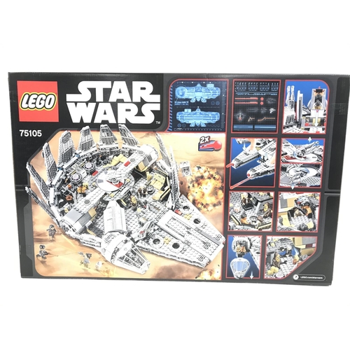 407 - A Boxed And Sealed Lego Star Wars Millennium Falcon. #75105.