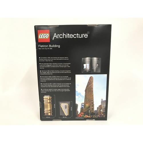 417 - A Boxed And Sealed Lego Architecture Flatiron Building. #21023.