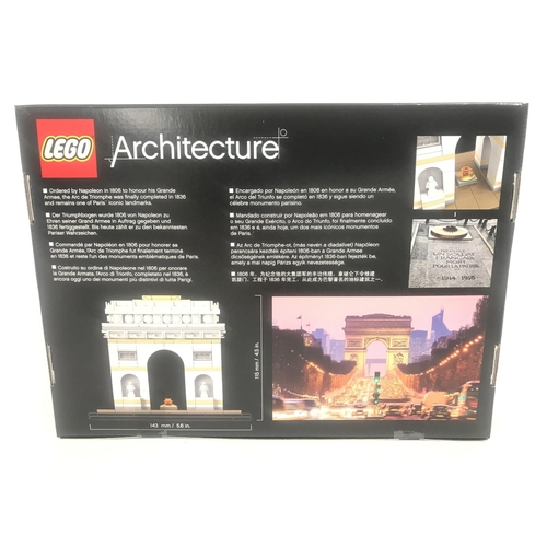 429 - A Boxed Lego Architecture Arc De Triomphe. #21036