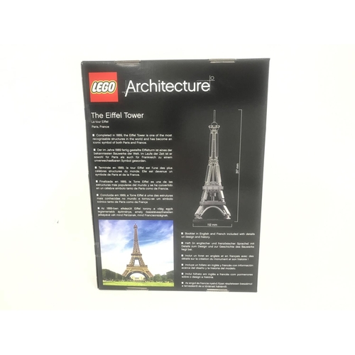 434 - A Boxed And Sealed Lego Architecture The Eiffel Tower #21019.