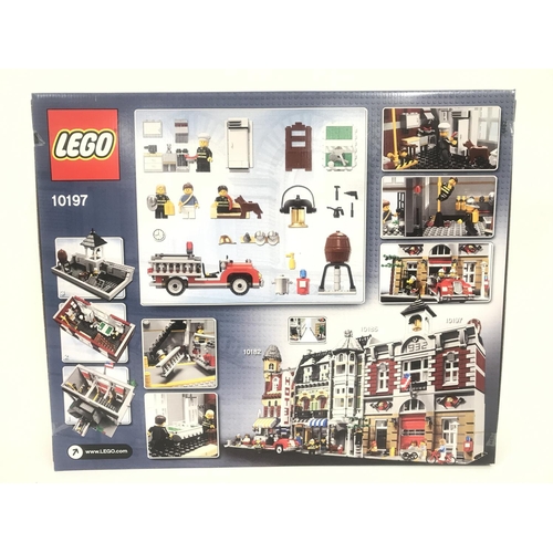 439 - A Boxed And Sealed Lego Fire Brigade #10197.