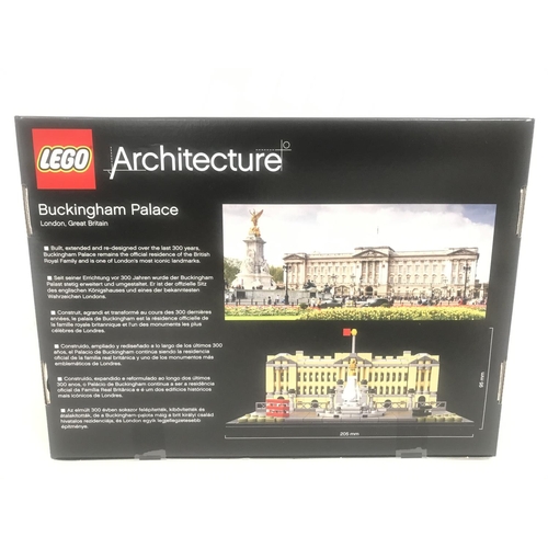 443 - A Boxed And Sealed Lego Architecture Buckingham Palace #21029.