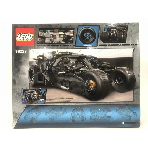 444 - A Boxed And Sealed Lego Batman The Tumbler #76023.