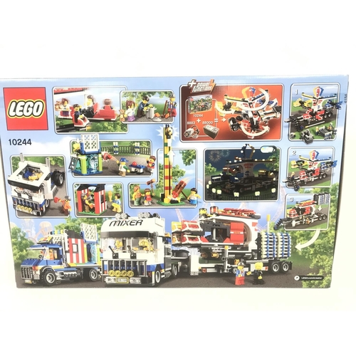 450 - A Boxed And Sealed Lego Creator Fairground Mixer #10244.