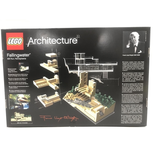 466 - A Boxed And Sealed Lego Architecture Fallingwater #21005.