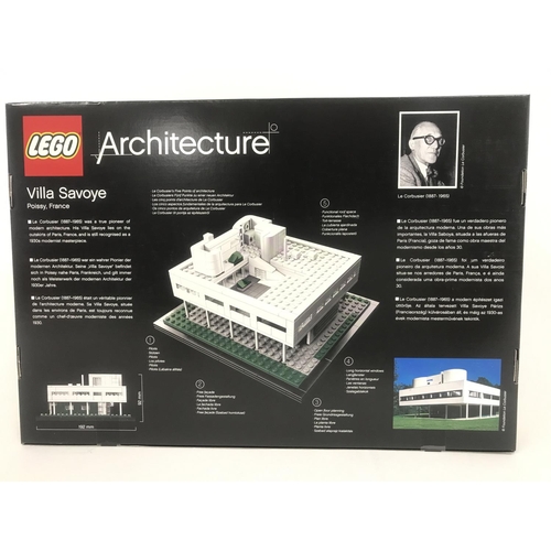 467 - A Boxed And Sealed Lego Architecture Villa Savoye. #21014.