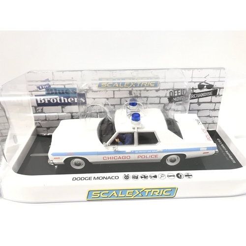 503 - A Boxed Scalextric Blues Brothers Dodge Monaco-Bluesmobile and A Dodge Monaco.