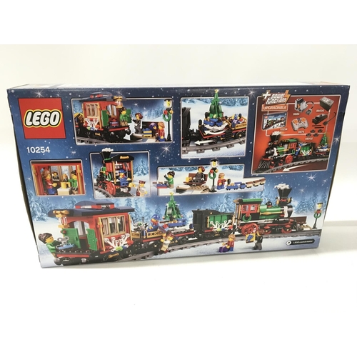 533 - A sealed boxed Lego Creator set. #10254 Winter Holiday Train. No reserve