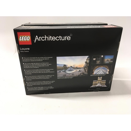 540 - 2x sealed boxed Lego Architecture sets includes #21024 Louvre. Also # 21029 Buckingham Palace. No re... 