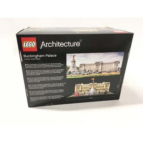 540 - 2x sealed boxed Lego Architecture sets includes #21024 Louvre. Also # 21029 Buckingham Palace. No re... 