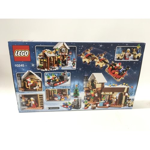 545 - A sealed boxed Lego Creator set # 10245 Santas Workshop. Also included a boxed sealed Lego Stars War... 