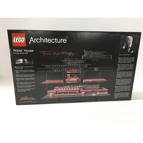 549 - A sealed boxed Lego Architecture set. # 21010. Robbie House