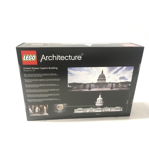 564 - 2x sealed boxed Lego Architecture sets including # 21030. United States Capitol Building. # 21019 Th... 