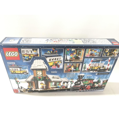 565 - A sealed boxed Lego Creator expert set # 10259. Winter Village Station. No reserve