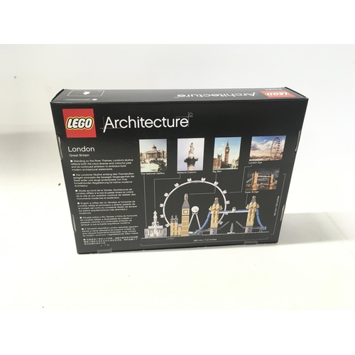 570 - 3x sealed boxed Lego Architecture sets including # 21034 Londonâ¦.#21019. The Eiffel Towerâ¦. # 21... 