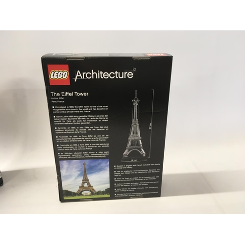 575 - 3x sealed boxed Lego sets including 2x ARCHITECTURE. # 21023 Flatiron Building â¦# 21019 The Eiffel... 