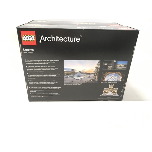 580 - 3x sealed boxed Lego Architecture sets including # 21024 Louvreâ¦# 21023 Flatiron Buildingâ¦ # 210... 