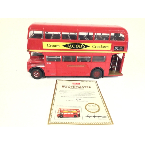 584 - A Boxed Sun Starr 1/24 Scale RM254-Vlt 254 Standard Routemaster Bus #2902. With Cert.