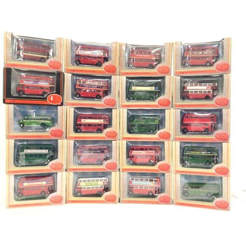 592 - A Box Containing A Collection of Boxed Exclusive First Edition Buses.