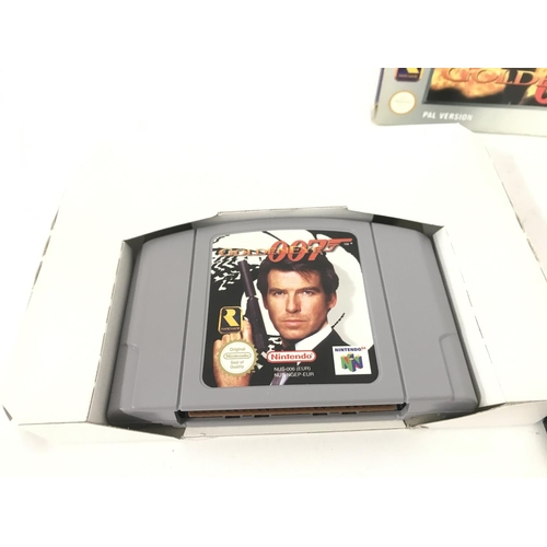 601 - A Boxed Nintendo James Bond Goldeneye Game.