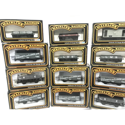 616 - A Collection of Boxed 00 Gauge Mainline Wagons. No Reserve.