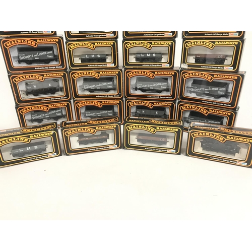 616 - A Collection of Boxed 00 Gauge Mainline Wagons. No Reserve.