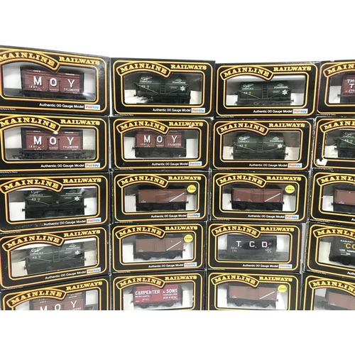 617 - A Collection of Boxed 00 Gauge Mainline Wagons. No Reserve.