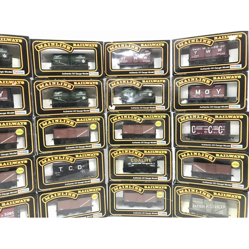 617 - A Collection of Boxed 00 Gauge Mainline Wagons. No Reserve.