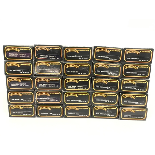 617 - A Collection of Boxed 00 Gauge Mainline Wagons. No Reserve.