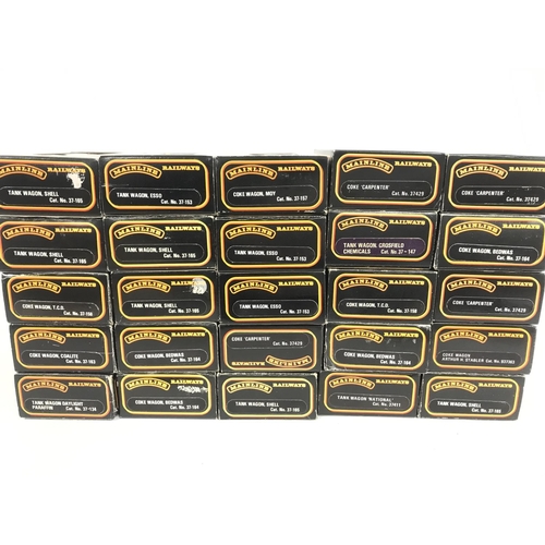 618 - A Collection of Boxed 00 Gauge Mainline Wagons. No Reserve.