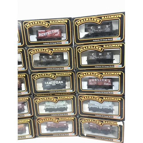 620 - A Collection of Boxed 00 Gauge Mainline Wagons. No Reserve.