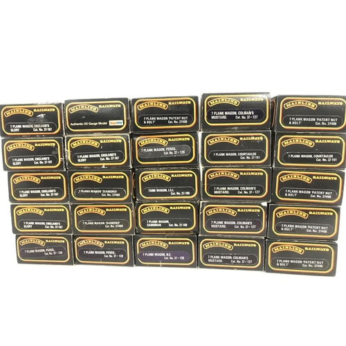 621 - A Collection of Boxed 00 Gauge Mainline Wagons. No Reserve.