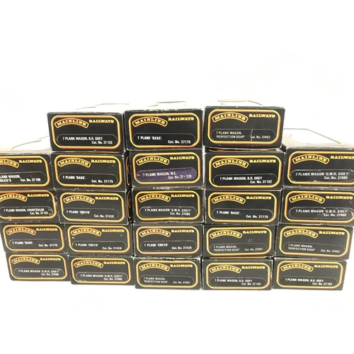 623 - A Collection of Boxed 00 Gauge Mainline Wagons. No Reserve.