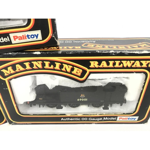 627 - 3 Boxed Mainline 00 Gauge Locomotives. No Reserve.