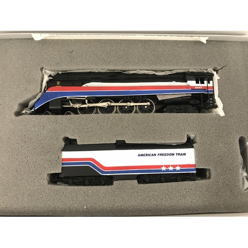 632 - A Boxed Bachman H0 Scale American Freedom Train Limited Edition #31310. No Reserve.