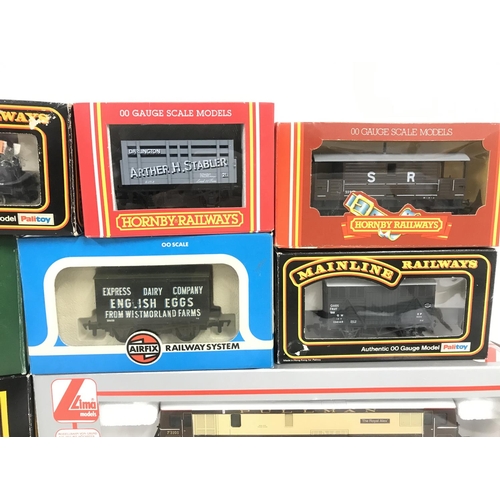 633 - A Collection of 00 and H0 Gauge Locos. Wagons and Accessories. No Reserve.