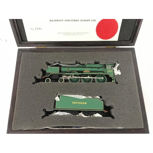 634 - A Boxed Bachmann 00 Gauge Lord Nelson Limited Edition. In Case.