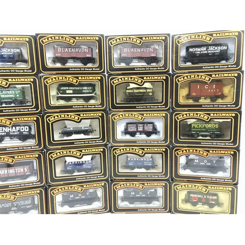 639 - A Collection of Boxed 00 Mainline 00 Gauge Wagons. No Reserve.