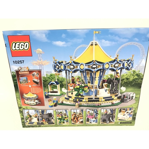 656 - A boxed and sealed Lego set, 10257 Carousel. No reserve.